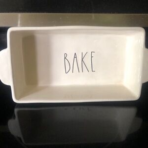 Rae Dunn "Bake" 9 X 5 Loaf Pan